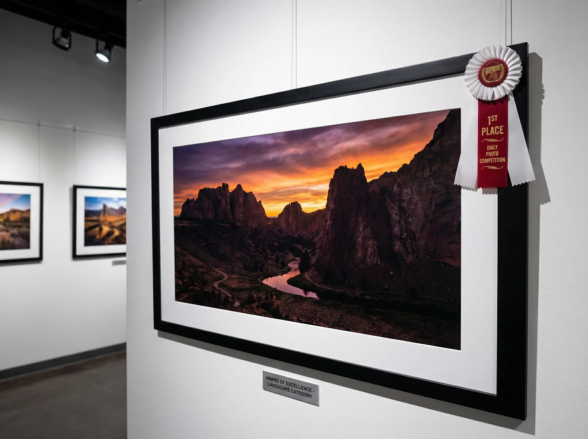 每日大赛 近期冠军作品山河落日